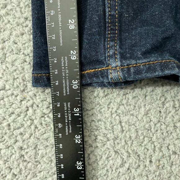 Old Navy Skinny Jeans Men 40x30 Blue Dark Wash Built in Flex Denim - Picture 7 of 9